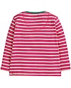 Frugi Long Sleeves Button Applique Top, Flamingo Breton/Giraffe - 100% organic cotton Long Sleeves Tops