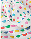 Frugi Lovely 2 Pack Muslin Set, Spots/Bunting 65 x 65 cm - 100% Organic Cotton Muslin Swaddle