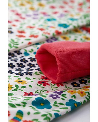 Frugi Lovely Babygrow - Garden Life Babygrows