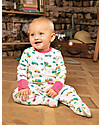 Frugi Lovely Babygrow - Rainbow Roads - Organic cotton Babygrows
