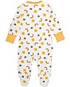 Frugi Lovely Babygrow, Sun/Bees - Pack of 2 - 100% Organic Cotton Babygrows