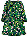 Frugi Lulu Jumper Dress, Panda Floral - Organic Cotton Dresses_