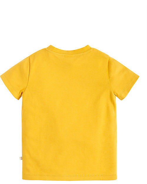 Frugi Magic Number T-Shirt - Bumble Bee/Crocodile - 100% GOTS Organic Cotton T-shirts