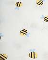 Frugi Marvelous Double Face Swaddle Blanket - Buzzy Bee - 100% Cotton Muslin Muslin Swaddle