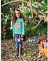 Frugi Norah Tights, Festival Fox - Organic Cotton (soft, cosy and non-scratchy!) Tights