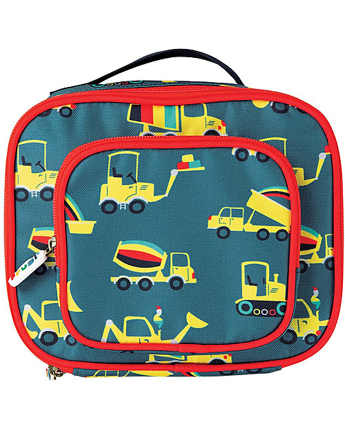 Frugi Pack A Snack Lunch Bag - Dig A Rainbow - 100% recycled materials Kindergarten Backpacks
