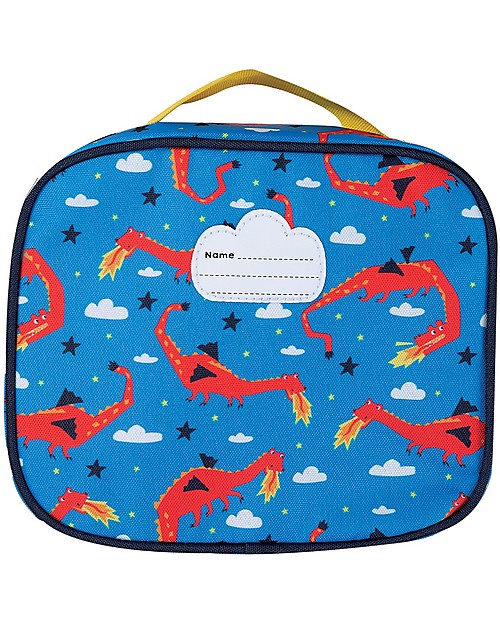 Frugi Pack A Snack Lunch Bag - Dragon Dreams - 100% recycled materials Kindergarten Backpacks