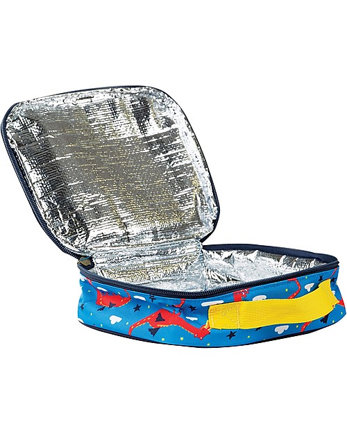 Frugi Pack A Snack Lunch Bag - Dragon Dreams - 100% recycled materials Kindergarten Backpacks