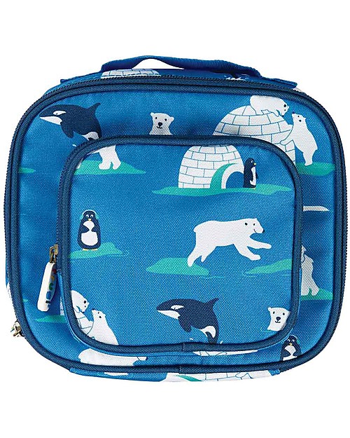 Frugi Pack A Snack Lunch Bag - Polar Play - 100% recycled materials Kindergarten Backpacks