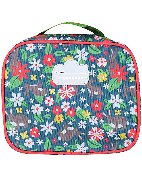 Frugi Pack A Snack Lunch Bag - Rabbit Fields - 100% recycled materials Kindergarten Backpacks