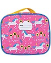 Frugi Pack A Snack Lunch Bag - Unicorn Skates - 100% recycled materials Kindergarten Backpacks