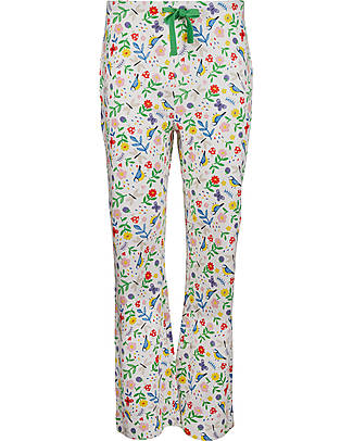 Frugi Pansy Woman PJ Bottoms - Hedgerow - 100% GOTS Organic Cotton Pyjamas