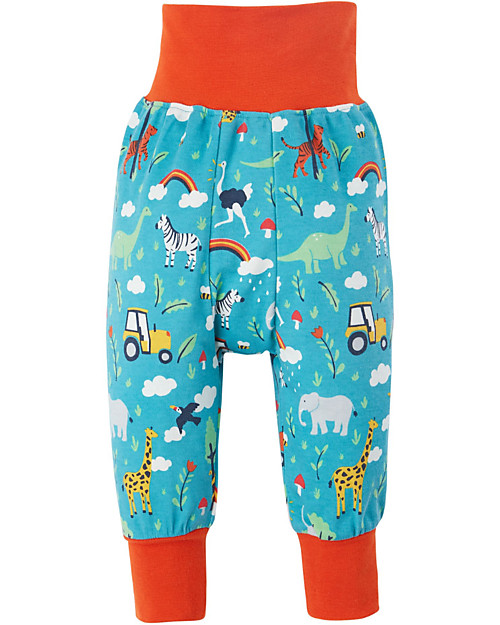 Frugi Parsnip Pants - Blue Frugi Farm Trousers