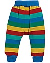 Frugi Parsnip Pants, Rainbow Stripe - 100% organic cotton Trousers