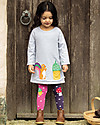 Frugi Peek a Boo Reversible Dress - Aubergine Lost Words - Organic Cotton Dresses_