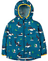 Frugi Pioneer Packaway Jacket - Puffin - Eco-friendly! Waterproof