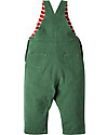 Frugi Play Days Dungaree, Moss Green/Beaver - Organic Cotton Dungarees