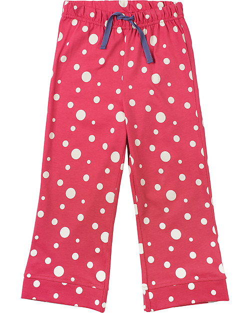 Frugi Poppy PJs, Violet Grey/Polar Bear - 100% organic cotton Pyjamas
