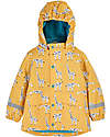 Frugi Puddle Buster Coat - Bumblebee Giraffe Waterproof