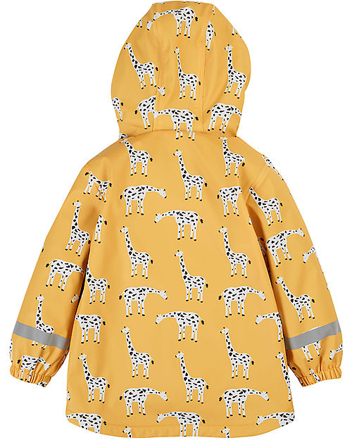 【jumelle】poodle bit coat Frugi Puddle Buster Coat - Bumblebee Giraffe unisex (bambini)
