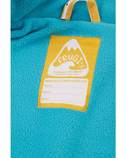 Frugi Puddle Buster Coat - Bumblebee Giraffe Waterproof