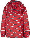 Frugi Puddle Buster Coat, Hungry Sharks - 100% recycled material! Waterproof