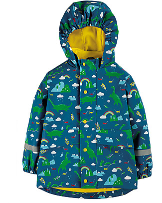 Frugi Puddle Buster Coat - Loch Blue Nessie - Welded Seams! Jackets