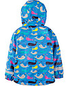 Frugi Puddle Buster Coat, Narwhal Natter - Welded Seams, 100% Waterproof! Waterproof