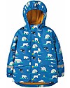 Frugi Puddle Buster Coat, Polar Play - Welded Seams, 100% Waterproof! Waterproof