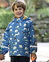 Frugi Puddle Buster Coat, Polar Play - Welded Seams, 100% Waterproof! Waterproof