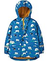 Frugi Puddle Buster Coat, Polar Play - Welded Seams, 100% Waterproof! Waterproof