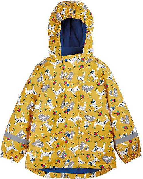 Frugi Puddle Buster Coat - Puddle Paws - Welded Seams! Waterproof