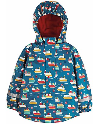 Frugi Puddle Buster Coat - Sail the Seas - Welded Seams! Jackets