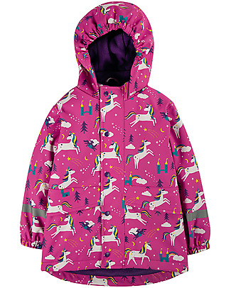 Frugi Puddle Buster Coat - Unicorn - Welded Seams! Jackets