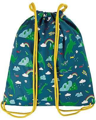 Frugi Puddle Buster Good to Bag - Loch Blue Nessie - Recycled Material! Small Backpacks