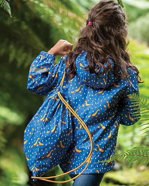 Frugi Puddle Buster Good to Bag - Runner Ducks - Recycled Fabric Kindergarten Backpacks