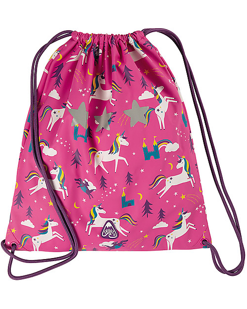 Frugi Puddle Buster Good to Bag - Unicorn - Recycled Material! Kindergarten Backpacks
