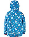 Frugi Puddle Buster Packaway Jacket, Magic Rainbow - 100% recycled! Waterproof