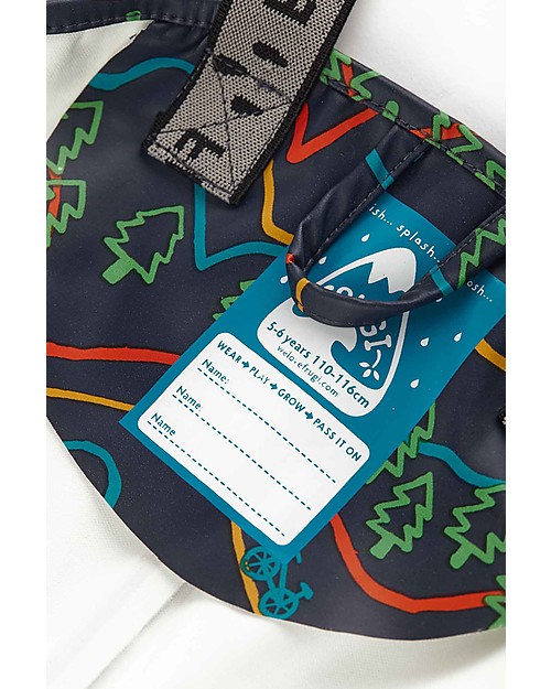 Frugi Puddle Buster Trousers - Rainbow Ramble Dungarees