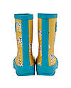 Frugi Puddle Buster Wellington Boots - Bumblebee Giraffe Wellies