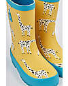 Frugi Puddle Buster Wellington Boots - Bumblebee Giraffe Wellies