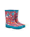 Frugi Puddle Buster Wellington Boots - Watermelon Pegasus Wellies