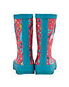Frugi Puddle Buster Wellington Boots - Watermelon Pegasus Wellies
