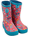 Frugi Puddle Buster Wellington Boots - Watermelon Pegasus Wellies