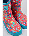 Frugi Puddle Buster Wellington Boots - Watermelon Pegasus Wellies