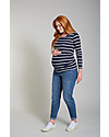 Frugi Rachel Maternity Top - Indigo Breton - Grown Ups - Continuativo Long Sleeves Tops