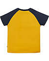 Frugi Rafe Raglan T-shirt - Bumblebee/Camper - 100% GOTS Organic Cotton T-shirts