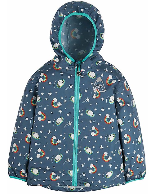 Frugi Rain or Shine Jacket - Stars - Eco-friendly! Waterproof