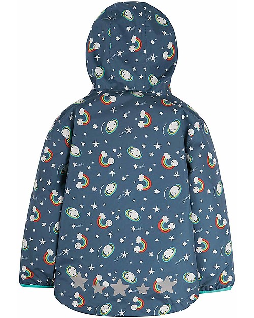 Frugi Rain or Shine Jacket - Stars - Eco-friendly! Waterproof
