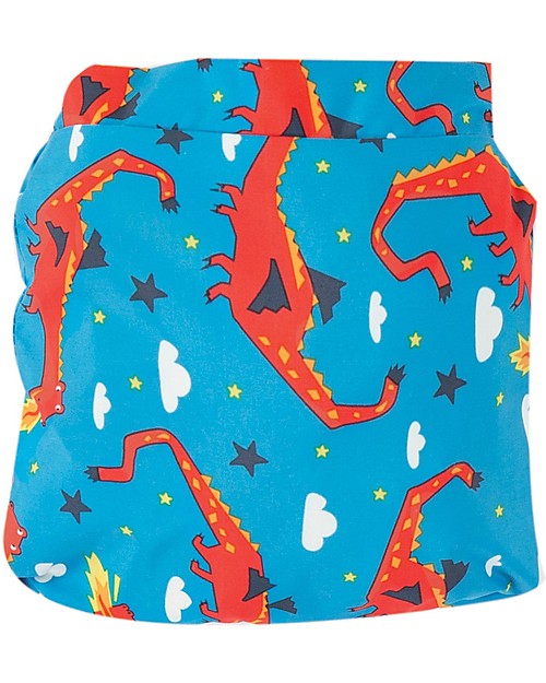 Frugi Rain or Shine Waterproof Foldable Jacket - Dragon Dreams - Made from recycled bottles! Waterproof